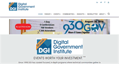 Desktop Screenshot of digitalgovernment.com